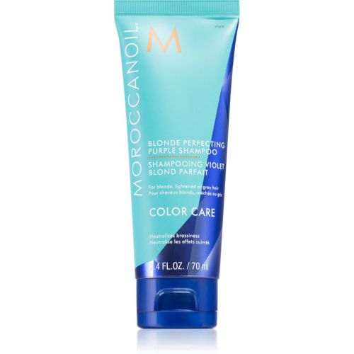 Color Care champú violeta matificante para cabello rubio 70 ml - Moroccanoil - Modalova