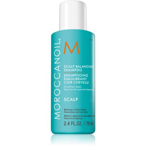 Scalp Balancing Shampoo champú calmante para cabello graso anticaspa 70 ml - Moroccanoil - Modalova