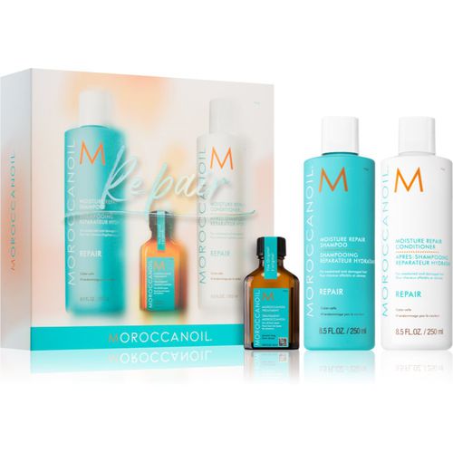 Repair set para cabello maltratado o dañado 3 ud - Moroccanoil - Modalova