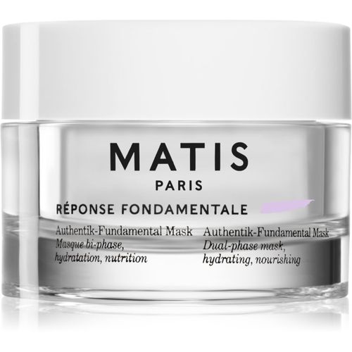 Réponse Fondamentale Authentik-Fundamental Mask Set di maschera detox e idratante per il trattamento bifasico della pelle 50 ml - MATIS Paris - Modalova