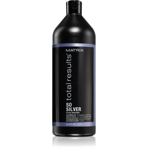 So Silver acondicionador neutralizante para tonos amarillos 1000 ml - Matrix - Modalova