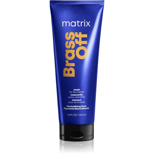 Brass Off mascarilla para neutralizar los matices cobrizos 200 ml - Matrix - Modalova