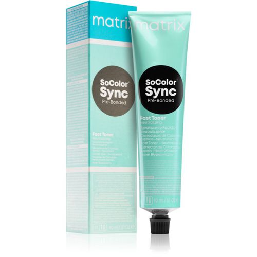 SoColor Sync Pre-Bonded Fast Toner Neutralizing Schnelltoner für das Haar Farbton Anti Red 90 ml - Matrix - Modalova