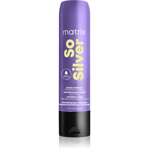 So Silver Feuchtigkeit spendender Conditioner zum Neutralisieren von Gelbstich 300 ml - Matrix - Modalova