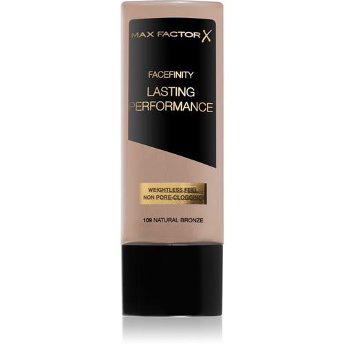 Facefinity Lasting Performance maquillaje líquido con efecto de larga duración tono 109 Natural Bronze 35 ml - Max Factor - Modalova