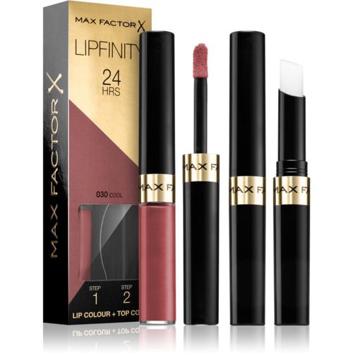 Lipfinity Lip Colour rossetto lunga tenuta con balsamo colore 030 Cool 4,2 g - Max Factor - Modalova