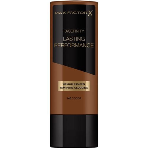 Facefinity Lasting Performance fondotinta liquido per un effetto lunga durata colore 140 Cocoa 35 ml - Max Factor - Modalova