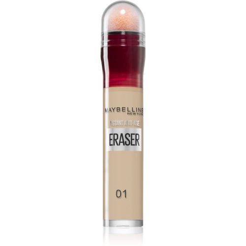 Instant Anti Age Eraser Flüssig-Concealer mit Schwamm-Applikator Farbton 01 Light 6,8 ml - Maybelline - Modalova