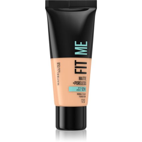 Fit Me! Matte+Poreless fondotinta matte per pelli normali e miste colore 120 Classic Ivory 30 ml - Maybelline - Modalova