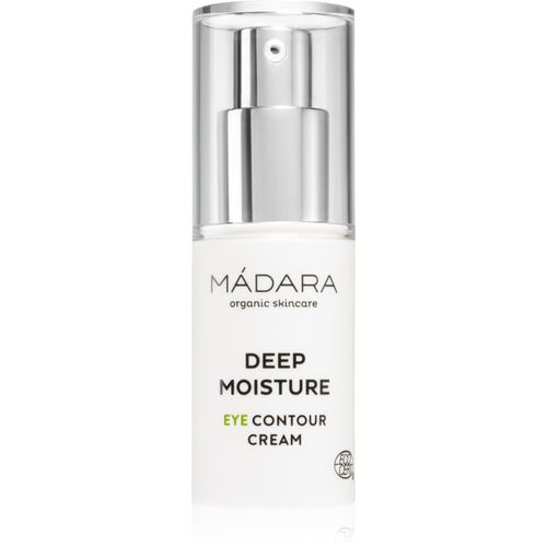 DEEP MOISTURE contorno de ojos iluminador para bolsas y ojeras 15 ml - Mádara - Modalova