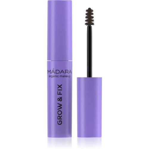 MÁDARA Grow & Fix gel con color de cejas tono Ash Brown 4,25 ml - Mádara - Modalova