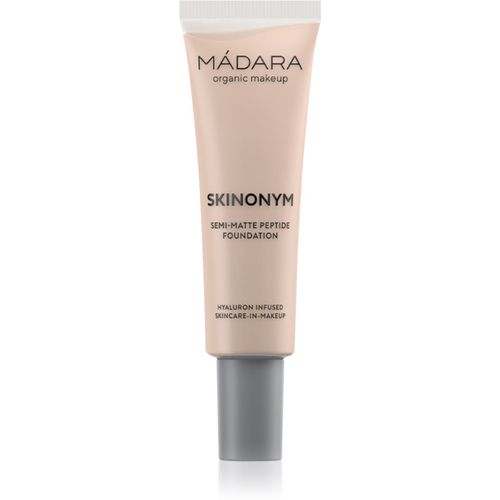 MÁDARA Skinonym Semi-Matte Peptide fondotinta lunga tenuta con peptidi colore Ivory 20 30 ml - Mádara - Modalova