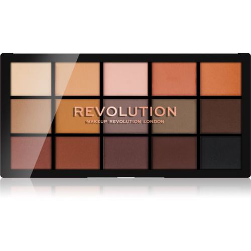 Reloaded paleta de sombras de ojos tono Basic Mattes 15x1,1 g - Makeup Revolution - Modalova