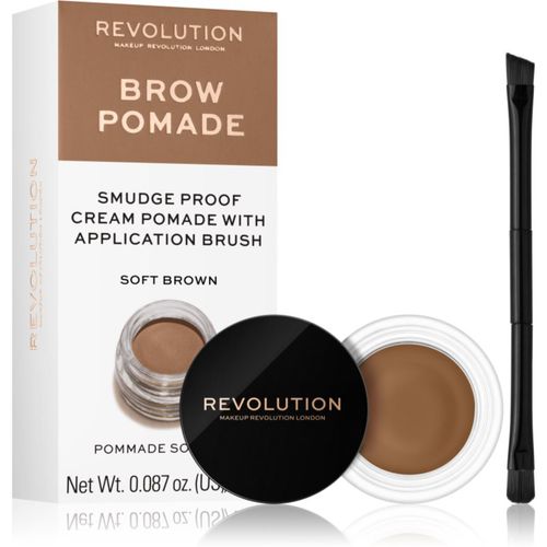 Brow Pomade Augenbrauen-Pomade Farbton Soft Brown 2.5 g - Makeup Revolution - Modalova