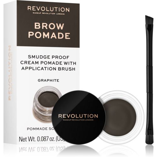 Brow Pomade pomada para cejas tono Graphite 2.5 g - Makeup Revolution - Modalova