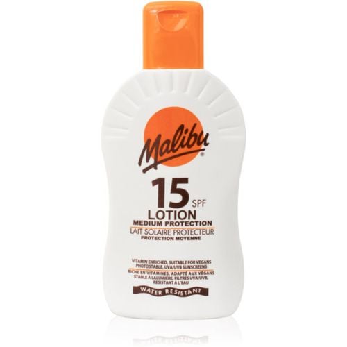 Lotion Medium Protection leche protectora SPF 15 200 ml - Malibu - Modalova