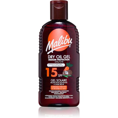 Dry Oil Gel Beta Carotene aceite bronceador con betacaroteno 200 ml - Malibu - Modalova