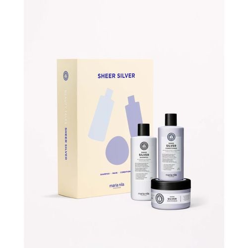 Sheer Silver Holiday Box Geschenkset für blonde und graue Haare - Maria Nila - Modalova