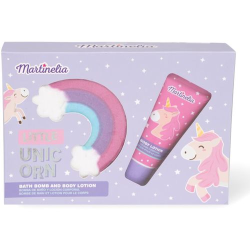 Little Unicorn Bath Bomb & Body Lotion lote de regalo para niños - Martinelia - Modalova