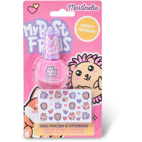 My Best Friends Nail Polish & Stickers set (per bambini) - Martinelia - Modalova