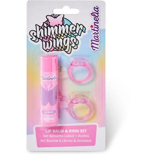 Shimmer Wings Lip Balm & Ring Set Set (für Kinder) - Martinelia - Modalova