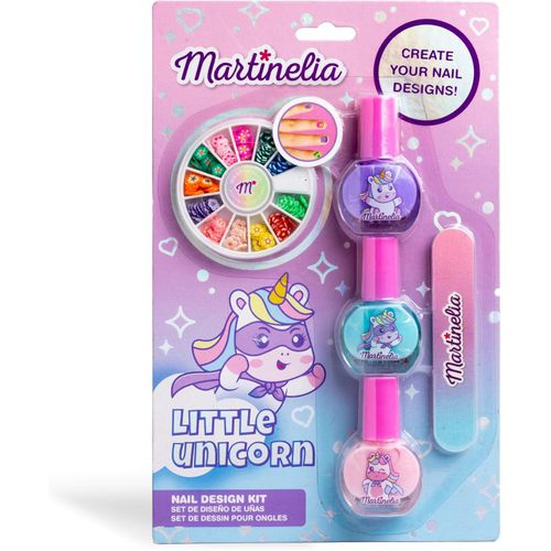 Little Unicorn Nail Design set per le unghie per bambini - Martinelia - Modalova