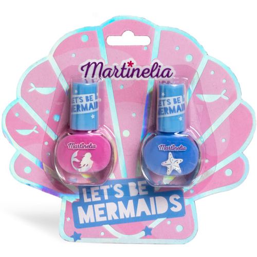 Let´s be Mermaid Nail Duo conjunto de esmaltes de uñas para niños más tonos Pink, Blue 2x4 ml - Martinelia - Modalova