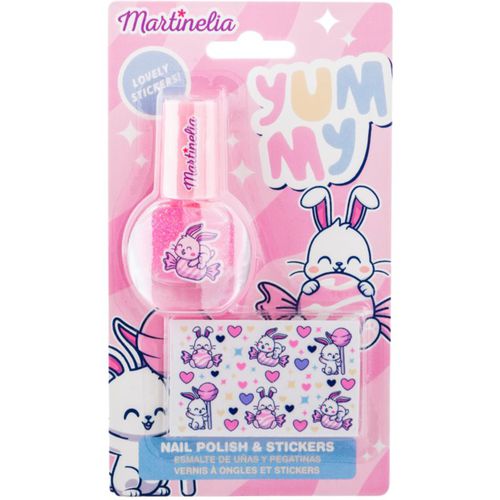 Yummy Polish & Stickers set para niños 1 ud - Martinelia - Modalova