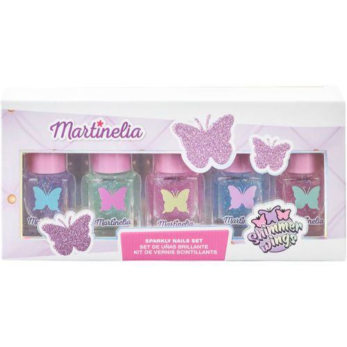 Shimmer Wings Nail Polish Set conjunto de esmaltes de uñas para niños 5x5 ml - Martinelia - Modalova