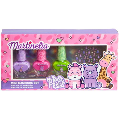 My Best Friends Nail Polish & Stickers Set mit Nagellacken für Kinder 3x4 ml - Martinelia - Modalova