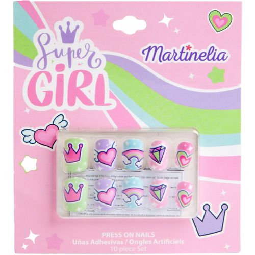 Super Girl Nails uñas postizas para niños 10 ud - Martinelia - Modalova