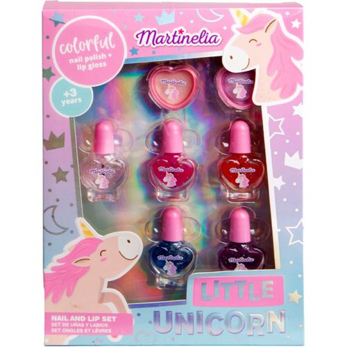 Little Unicorn Nail & Lip Set confezione regalo (per bambini) - Martinelia - Modalova