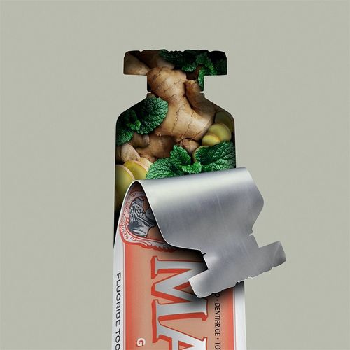 The Mints Ginger pasta de dientes sabor Ginger-Mint 85 ml - Marvis - Modalova