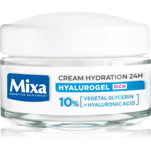 Hyalurogel Rich crema idratante intensa giorno con acido ialuronico 50 ml - MIXA - Modalova