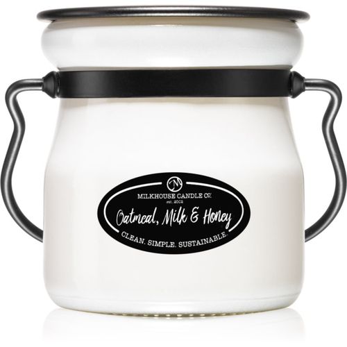 Creamery Oatmeal, Milk & Honey Duftkerze Cream Jar 142 g - Milkhouse Candle Co. - Modalova