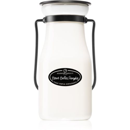 Creamery Brown Butter Pumpkin candela profumata Milkbottle 226 g - Milkhouse Candle Co. - Modalova