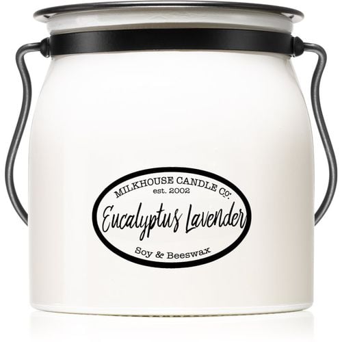 Creamery Eucalyptus Lavender candela profumata Butter Jar 454 g - Milkhouse Candle Co. - Modalova