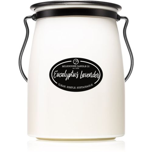 Creamery Eucalyptus Lavender candela profumata Butter Jar 624 g - Milkhouse Candle Co. - Modalova