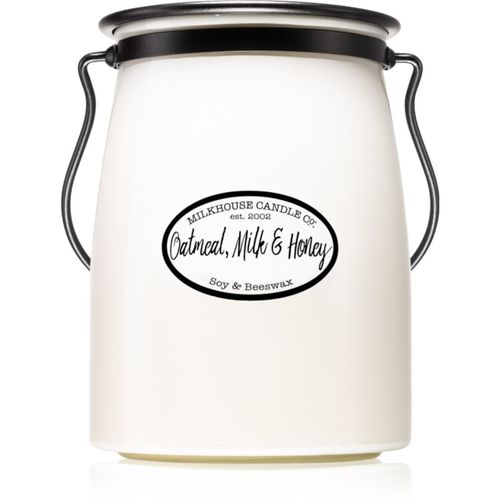Creamery Oatmeal, Milk & Honey Duftkerze Butter Jar 624 g - Milkhouse Candle Co. - Modalova