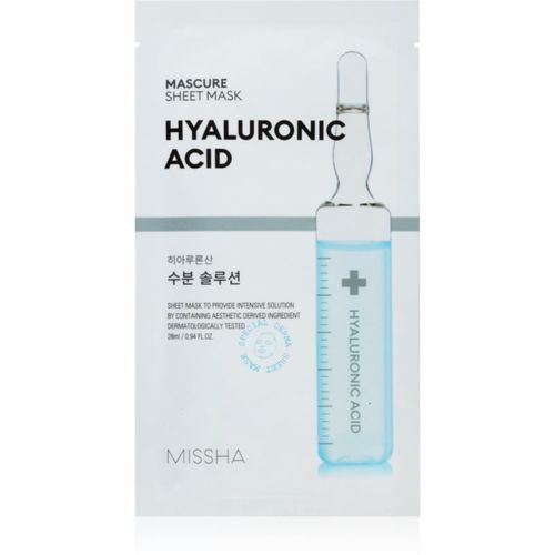 Mascure Hyaluronic Acid Feuchtigkeitsspendende Tuchmaske 28 ml - Missha - Modalova