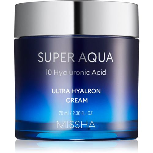 Super Aqua 10 Hyaluronic Acid crema facial hidratante 70 ml - Missha - Modalova