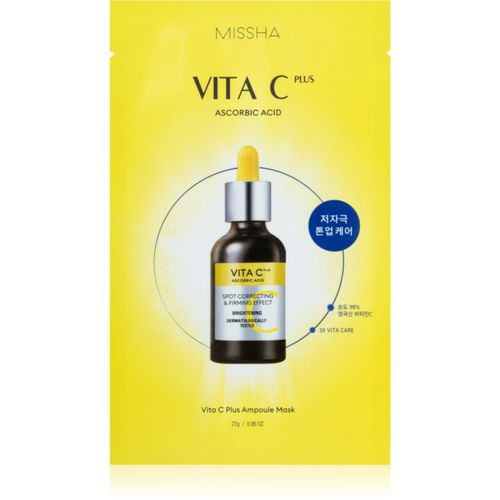 Vita C Plus mascarilla iluminadora en forma de hoja con vitamina C 27 g - Missha - Modalova