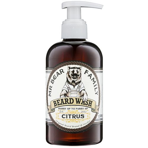 Citrus champú para barba 250 ml - Mr Bear Family - Modalova