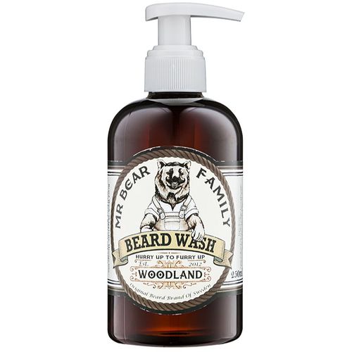 Woodland Bartshampoo 250 ml - Mr Bear Family - Modalova