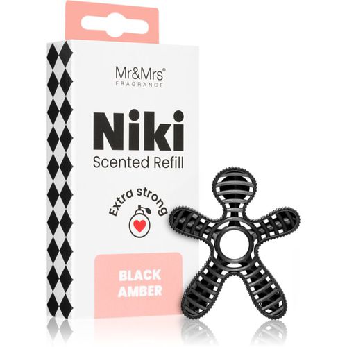 Niki Black Amber deodorante per auto ricarica 1 pz - Mr & Mrs Fragrance - Modalova