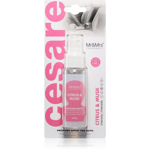 Cesare Citrus & Musk deodorante per automobili 50 ml - Mr & Mrs Fragrance - Modalova