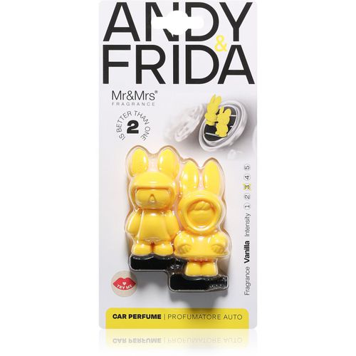 Andy & Frida Vanilla ambientador de coche para ventilación 1 ud - Mr & Mrs Fragrance - Modalova