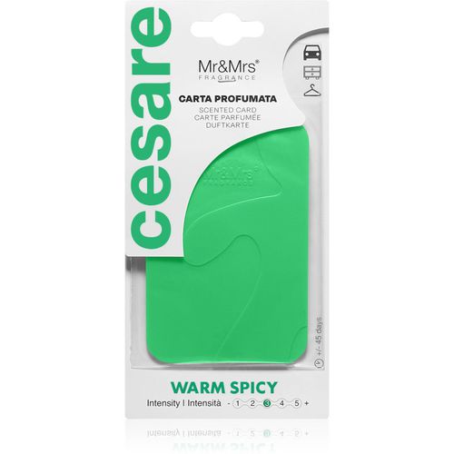 Cesare Warm Spicy tarjeta perfumada para puertas 1 ud - Mr & Mrs Fragrance - Modalova