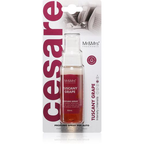 Cesare Tuscany Grape deodorante per automobili 50 ml - Mr & Mrs Fragrance - Modalova