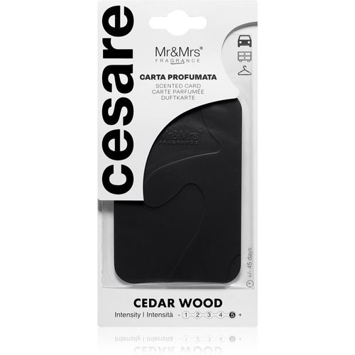 Cesare Cedar Wood carta profumata 1 pz - Mr & Mrs Fragrance - Modalova